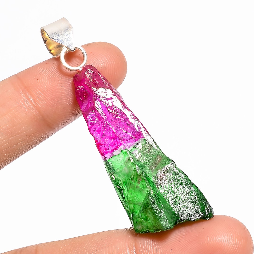 65.5 Ct . Christmas Pandent Lab-created Bio Color Quartz Fancy - Etsy