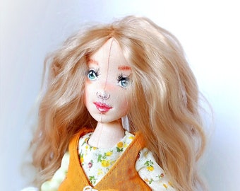 Tilda doll ,Doll Textile Tilda Doll, Nursery Decor ,Art doll Fabric doll Cloth doll,cloth textile doll, rag doll textile doll ,handmade doll