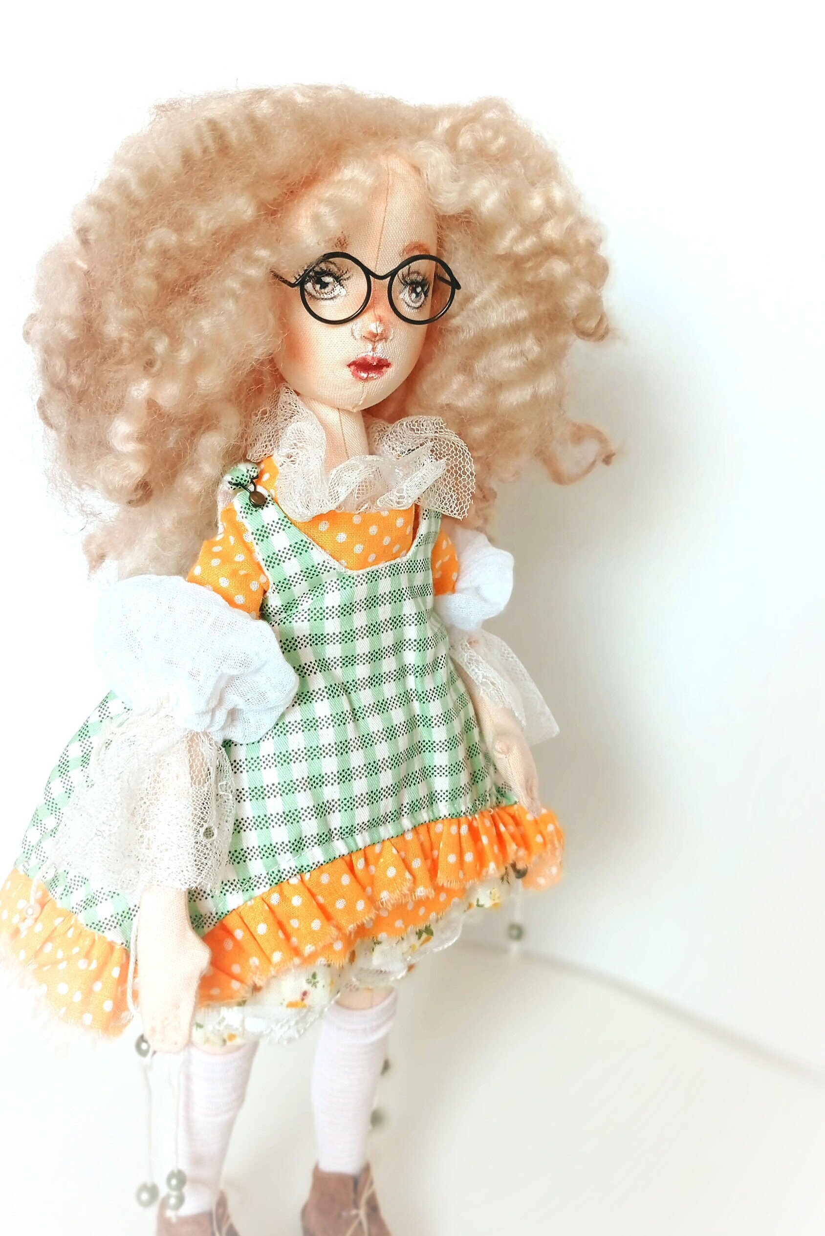 Interior doll;Textile Doll;Tilda Doll,Fabric Doll;Textile Rag Doll;cloth textile doll;tilda doll;Dolls Miniatures;Art Collectibles