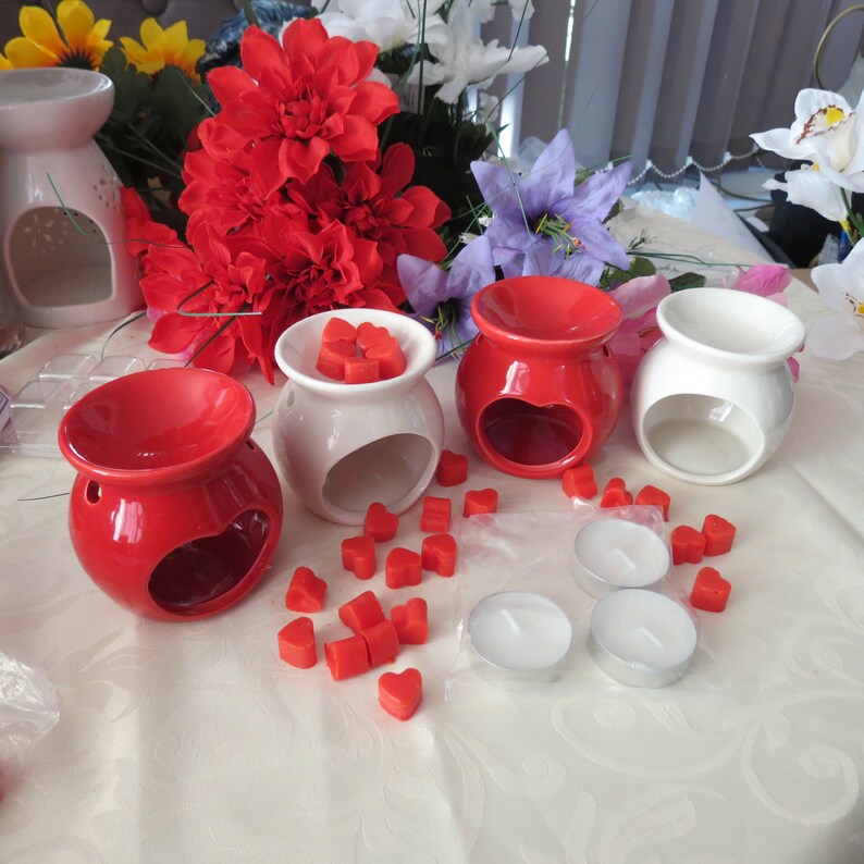 Wax Melt Burner Choice of 1 or 2 TEALIGHT HOLDERS with 25 mini Etsy