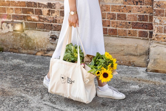 Museum of Peace and Quiet Farmers Market Tote Bag in Natural – Our Daily  Edit.