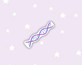 Waterdichte DNA-sticker, STEM-laptopsticker
