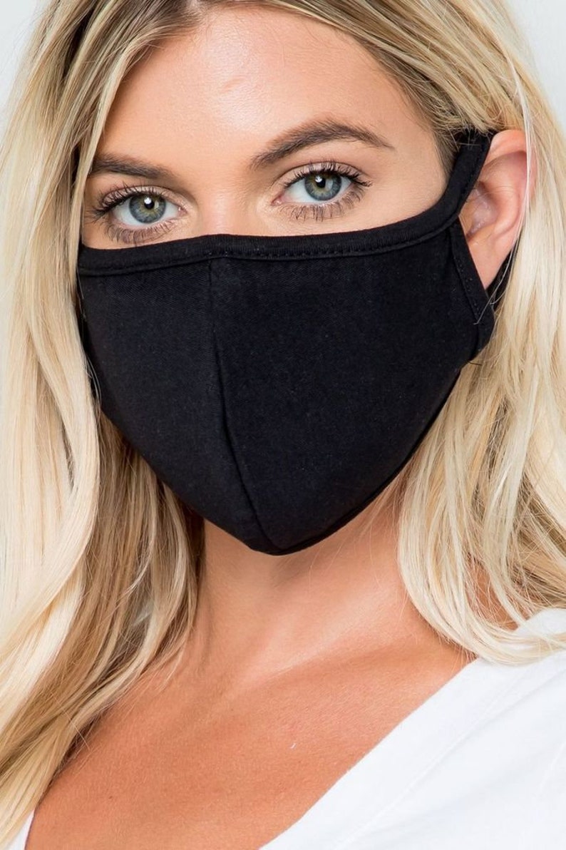 3 Masks/set Youth/adult one Size Face Masks / Doublelayer Etsy