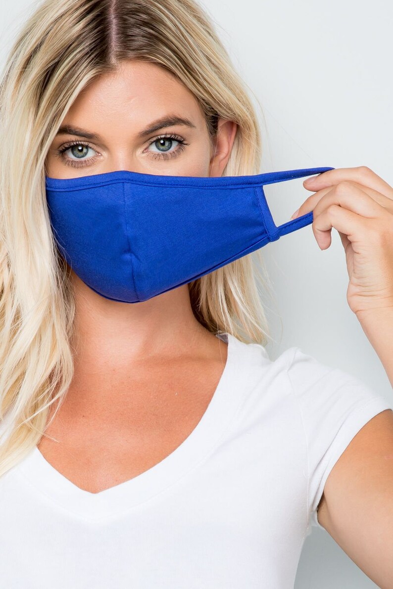 3 Masks/set Youth/adult one Size Face Masks / Doublelayer Etsy