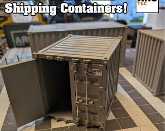 Fraktcontainrar i skala 1/24!