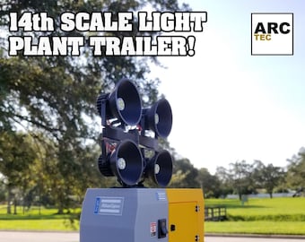 1/14 Scale Light Plant Trailer