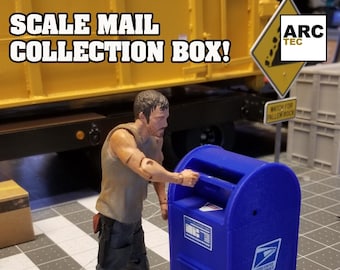 Miniature Mail Collection Box