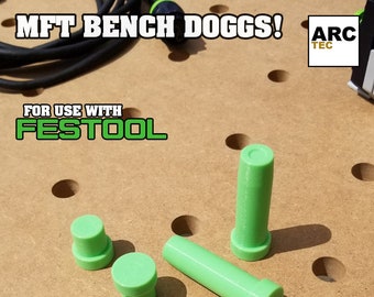 Set of Four (4) Bench Doggs for Festool MFT and Woodworking