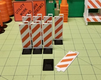1/14 Scale Panel Barricades, Set of 4