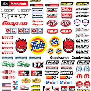 RC Racing Decals (set-02) for 1/10, 1/12 Scale Vehicles - Etsy