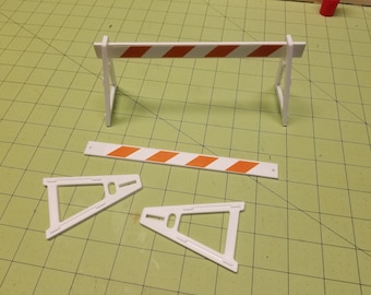 1/14 Scale A-Frame Barricades, Set of 2