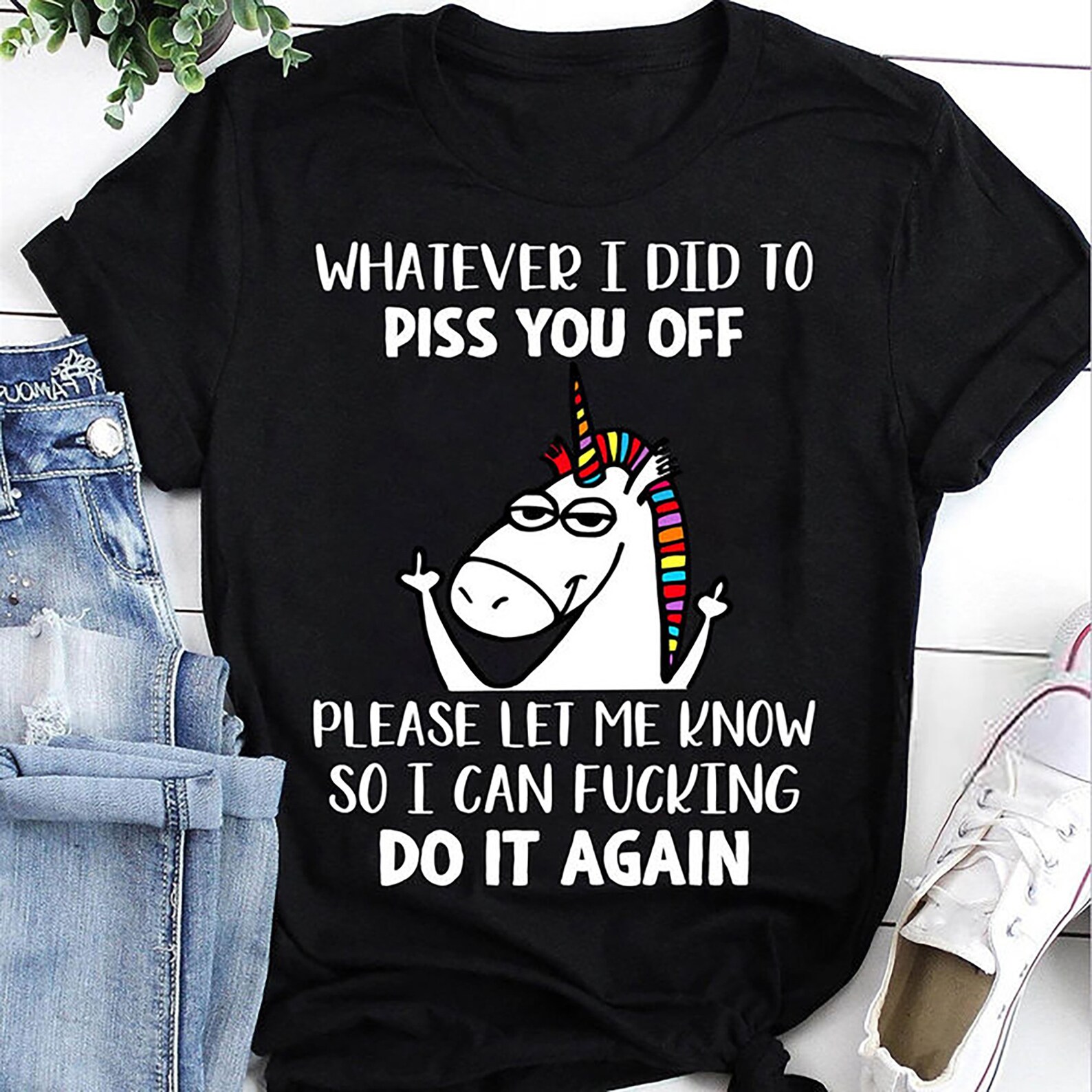 Unicorns Whatever I Did To Piss You Off Please Let Me Know So | Etsy