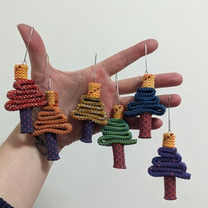 Rock climbing rope tree ornaments Rainbow gift set