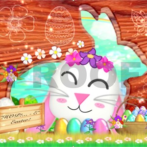 Ostersonntag Karte ""HOP...-E!" Ostern!" (Digitale Datei)