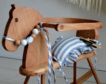 wooden rocking horses for toddlers