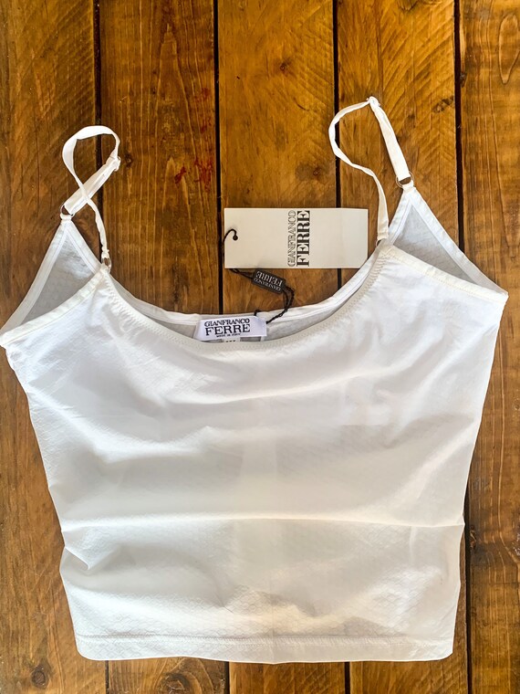 Gianfranco Ferre elastane top