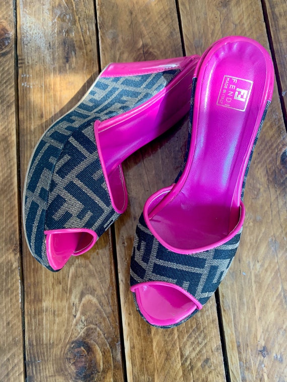 Fendi monogram sandals