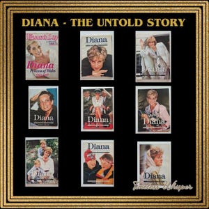 Diana - The Untold Story | Complete Set (Books 1-9) | The Advertiser Australia | Princess Diana Collector&#39;s Series