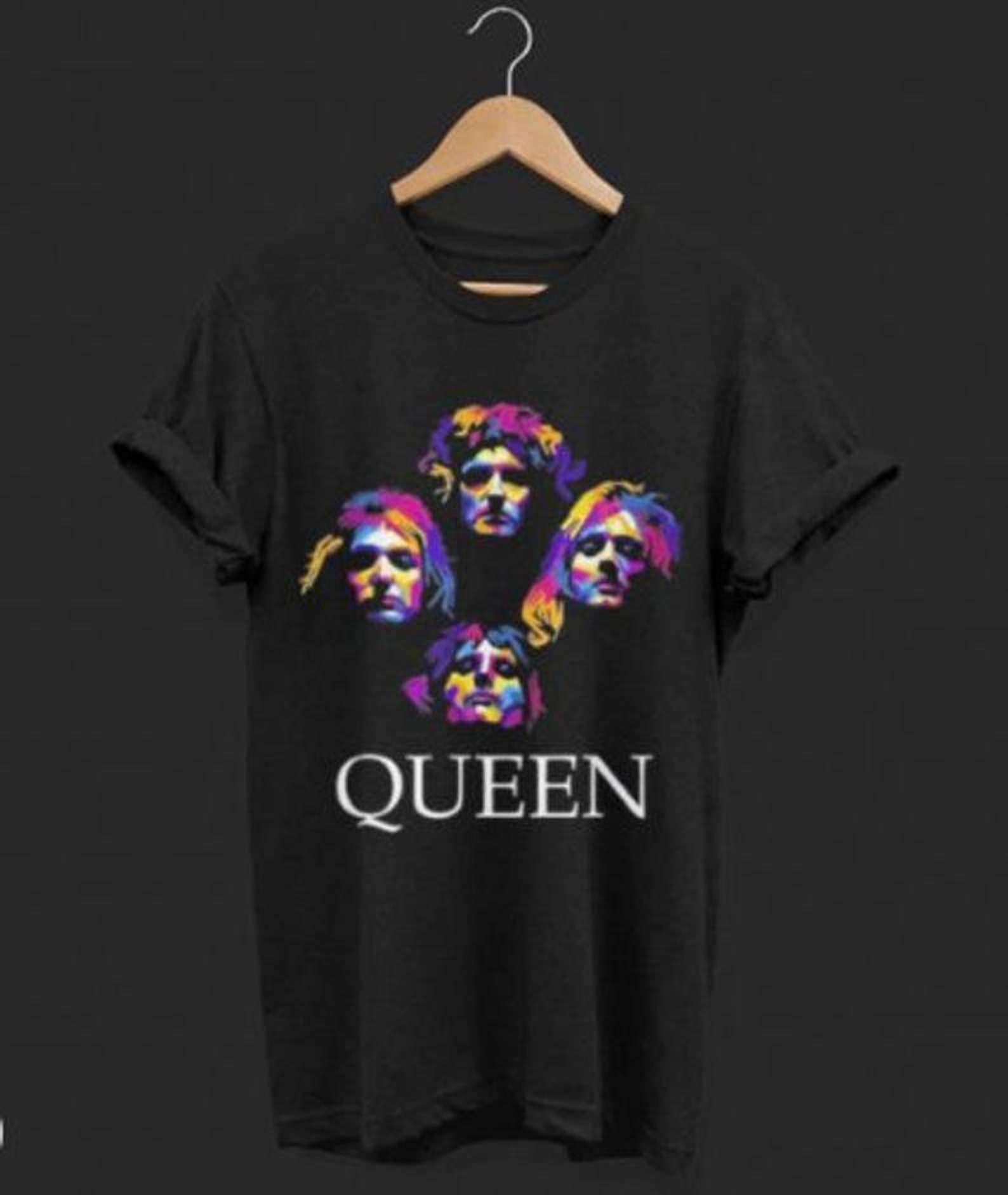 Queen Band TShirt Vintage 1989s Queen The Miracle Music Top Etsy