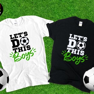Let&#39;s Do This Boys Football Shirt,Funny Football Kids Tees,Football Boy Gift,Football Mom Tshirt,Short-Sleeve Unisex T-Shirt.