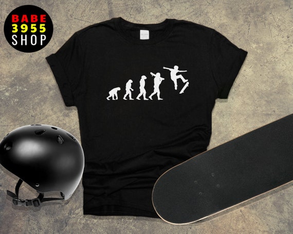 Skateboard Evolution T-Shirt - Skateboarding Gift Shirt Skateboard Evolution T-Shirt - Skateboarding Gift Shirt