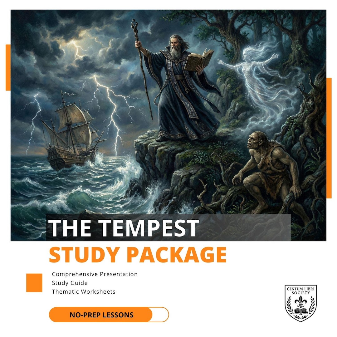 THE TEMPEST Powerpoint Presentation Pack (digital Download: Slides ...