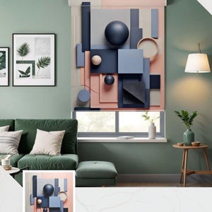 Custom Nursery Roller Shades for Kids Room- Printed Roller Shades, Kids Room Roller Blinds, Window Treatments, Blinds Curtains for Window