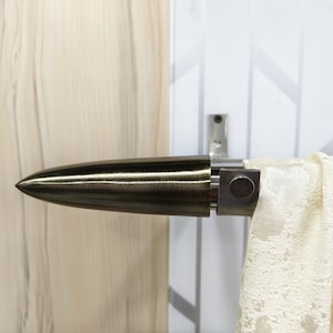 Curtain Rod Finials for Decorative Room- Decorative Hardware for Window Treatments, Side Panel Curtain Rods, Antique Curtain Finials