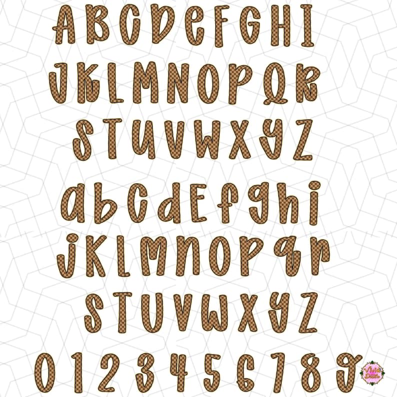 Preppy Fall alphabet PNG | Cheetah doodle alpha font | School Teacher Alphabet | Leopard Letters Png | Spring alpha png | Bulletin board image 8