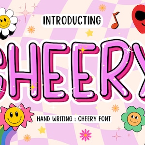 Cheery Font procreate, letter fonts procreate designer fonts, wedding cricut fonts, scripted fonts