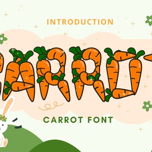 Carrot Font procreate, letter fonts procreate designer fonts, wedding cricut fonts, scripted fonts