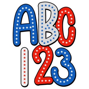 usa alphabet, Independence day Alphabet png bundle, America PNG, 4th of July PNG, Digital Download Png, Dalmatian Dots, USA Flag Png
