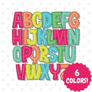 Puntos dálmatas Png Alfabeto y número, Mamá PNG, Feliz Día de la Madre, Letra de garabato dálmata