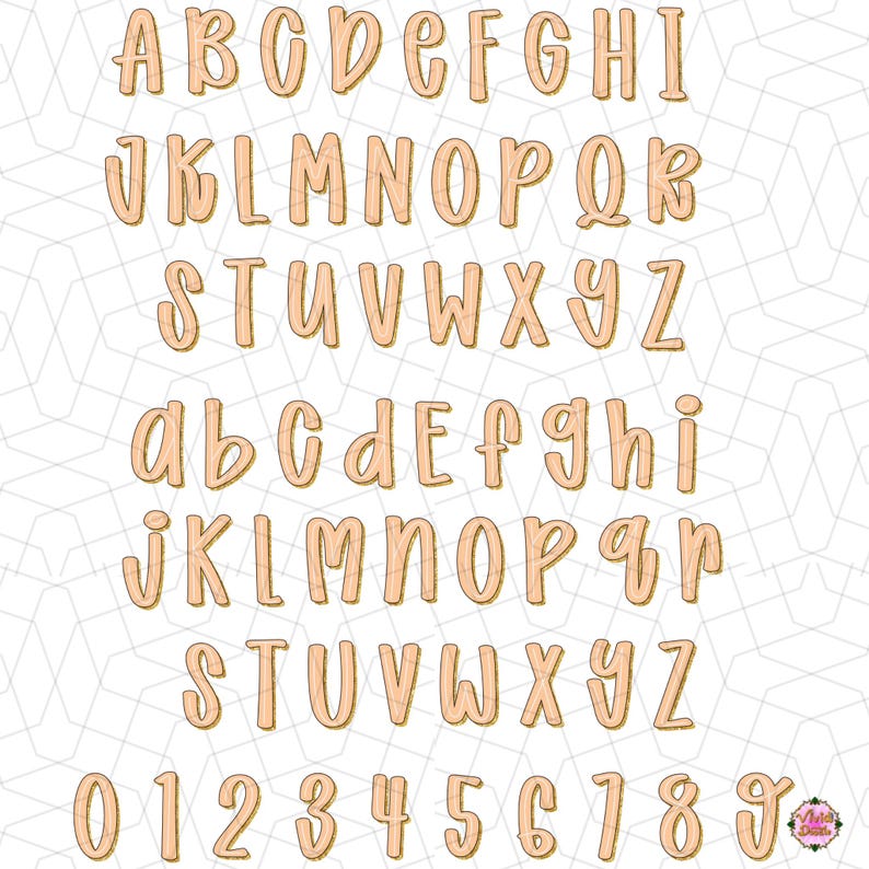 Preppy Retro Beach Summer Alphabet PNG | Summer Vibes Letter | Summer ...