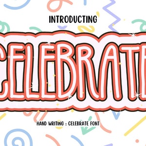 Celebrate Font procreate, letter fonts procreate designer fonts, wedding cricut fonts, scripted fonts