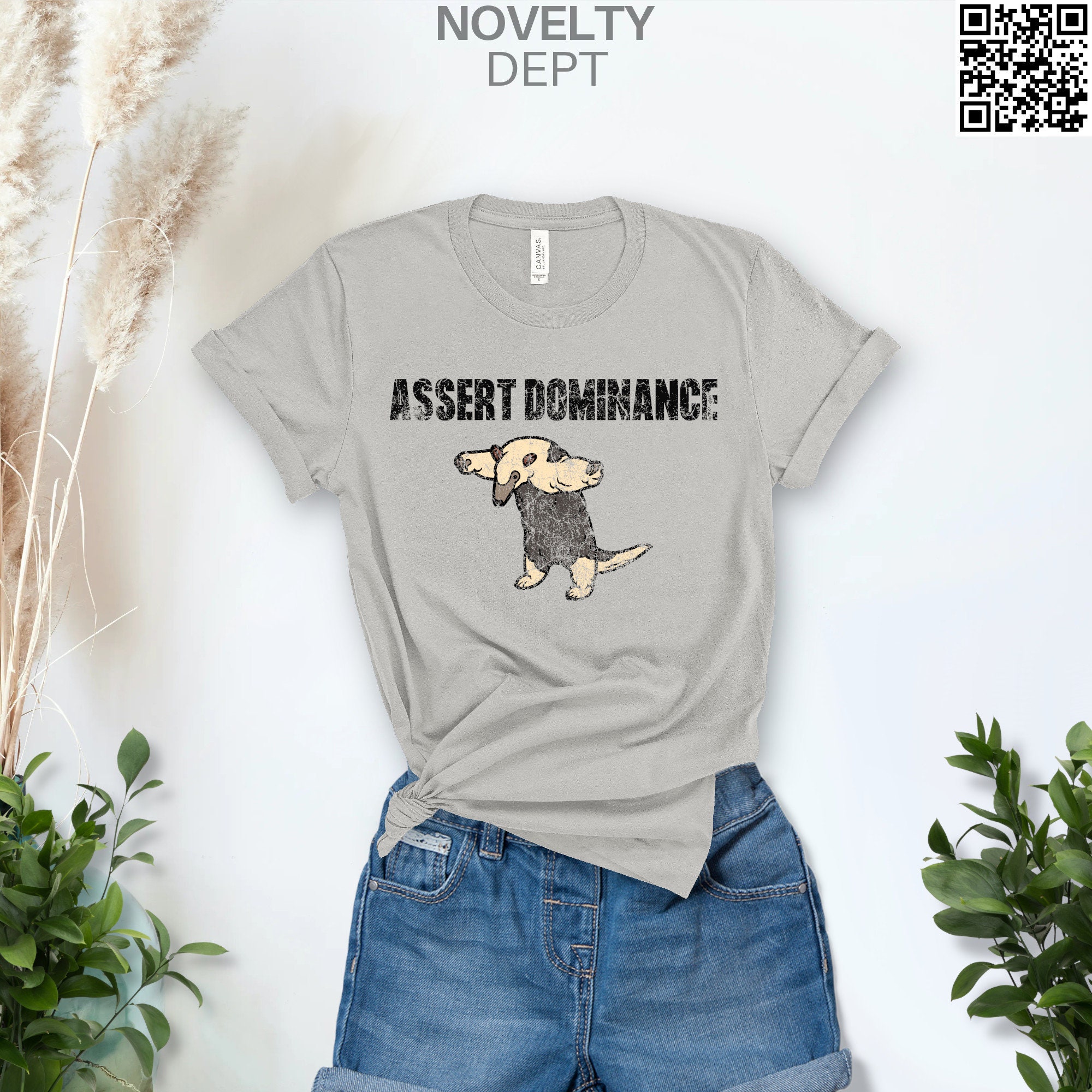  T-Pose - Assert Your Dominance Long Sleeve T-Shirt