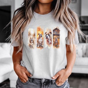 Pitbull Lovers T-shirt, Pitbull Shirt, Pitbull Gift for Him, Animal Print T-Shirt, Cute Dog Shirt, Animal Lover, Casual Wear, Dog Lovers