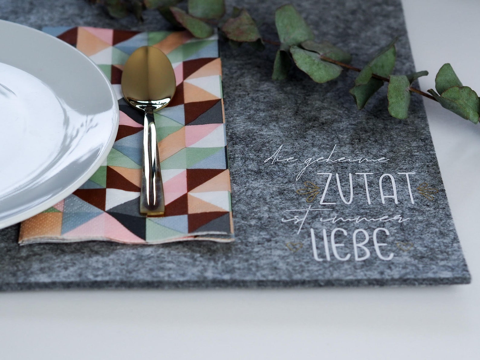 Tischset aus Filz Platzset aus Filz Personalisierte Etsy.de