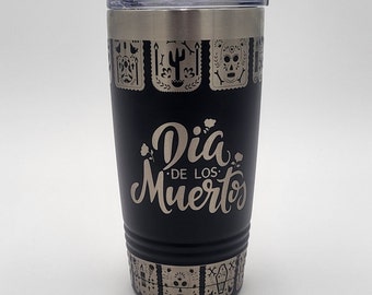Dia De Los Muertos Tumbler