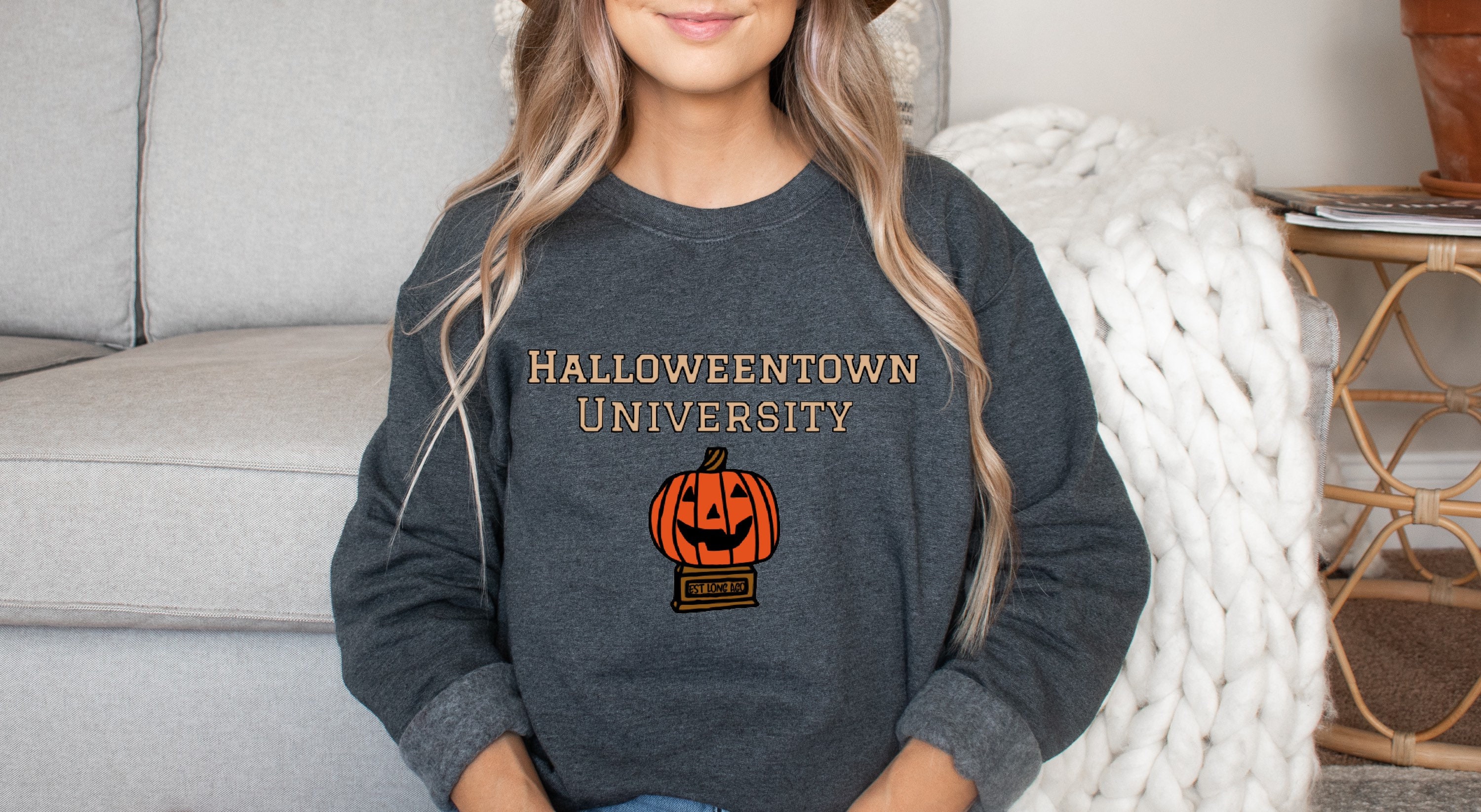 Halloweentown crewneck Clearance