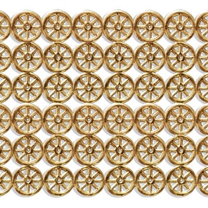 Räder Ø 1 cm aus Dresdner Pappe 108er Set