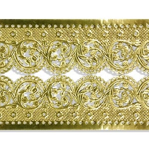Borde dorado de cartón de Dresden "Rose"