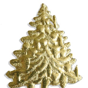 Arbre de Noël en carton de Dresde set de 16