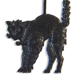 Katze aus Dresdner Pappe 2er Set