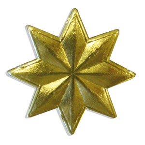 Estrela em papelão Dresden, conjunto de 84