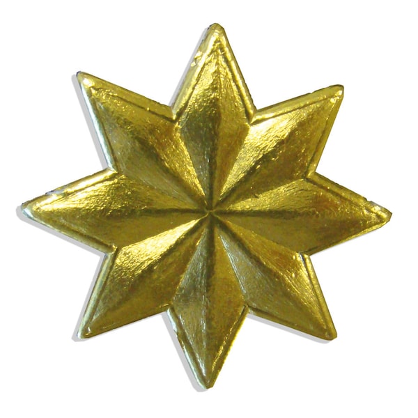 Star made of Dresden cardboard set of 144