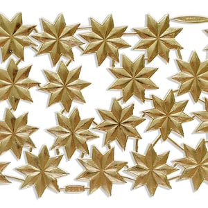 Set de 24 étoiles en carton Dresde