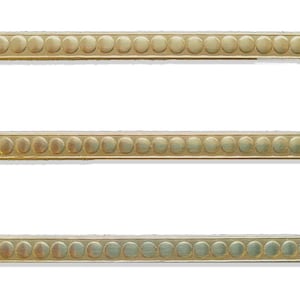 Goldborte aus Dresdner Pappe "Punkt" groß