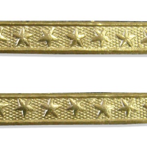 Goldborte aus Dresdner Pappe "Stern"