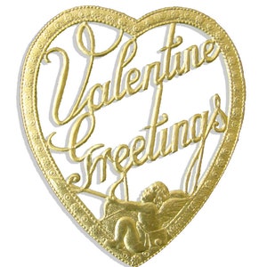 Valentinstag Gruß aus Dresdner Pappe 3er Set